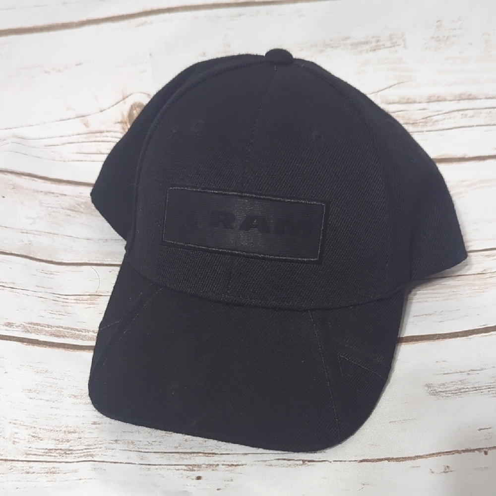 Black RAM Men's Cap